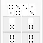 Pregunta test con fichas de dominó